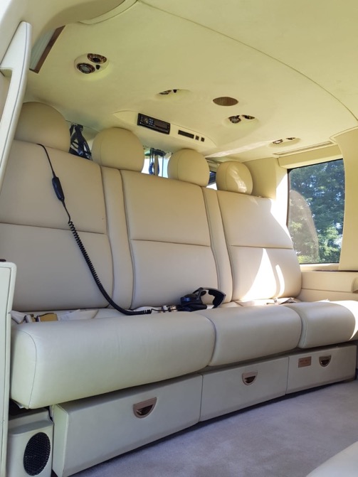 Eurocopter EC155 passenger cabin interior