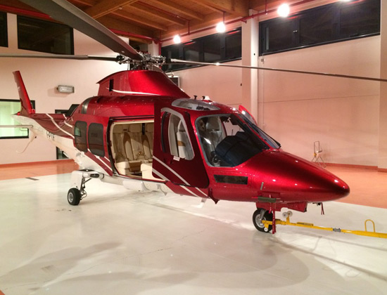 Agusta Westland AW109 SP helicopter exterior